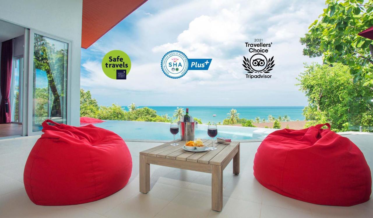 Eranda Pool Spa Villa, Chaweng Koh Samui- Sha Extra Plus Eksteriør billede