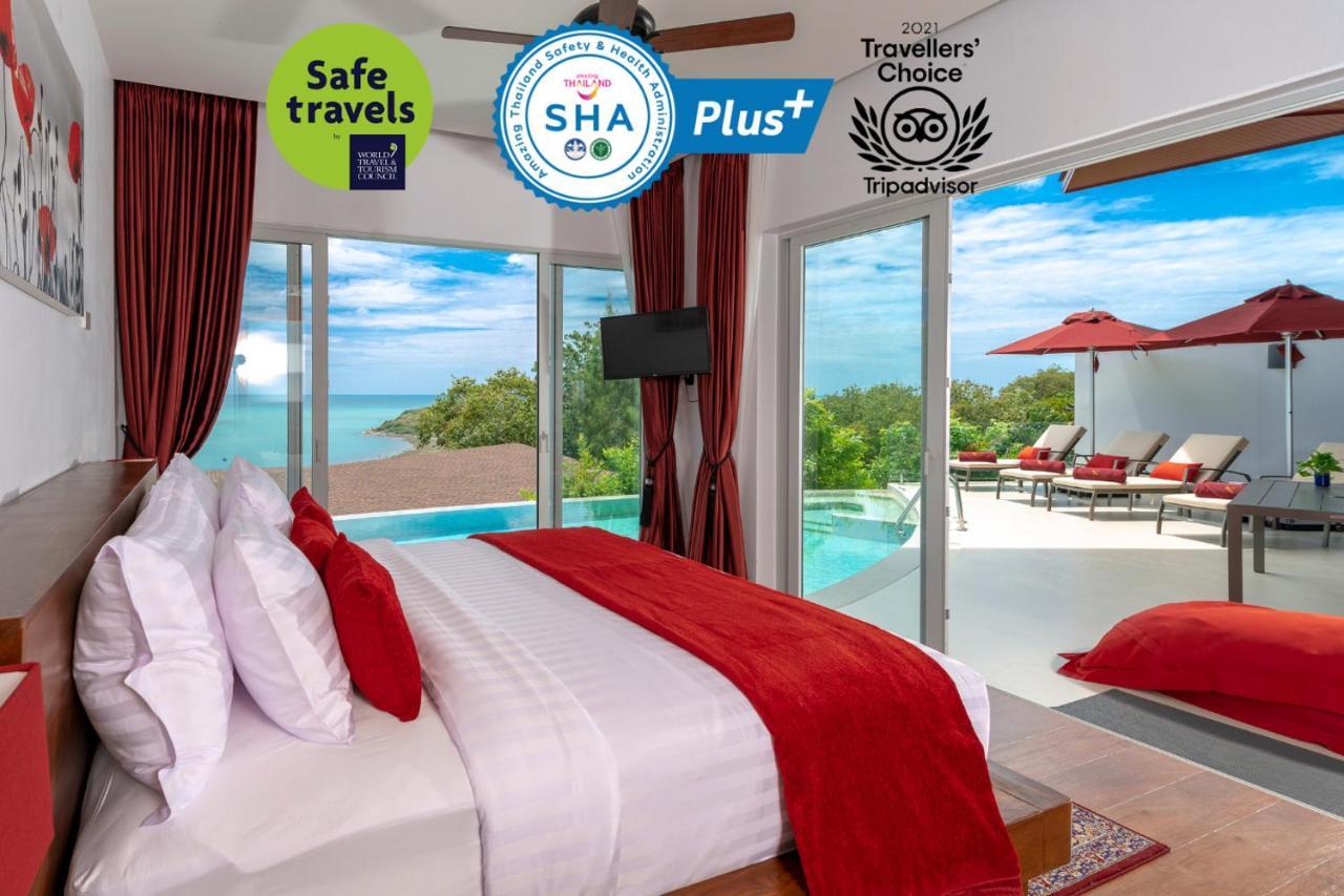 Eranda Pool Spa Villa, Chaweng Koh Samui- Sha Extra Plus Eksteriør billede